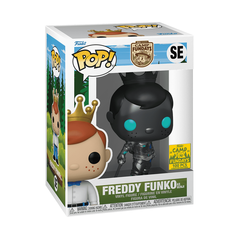 Pop! Freddy Funko as Genji (Black), , hi-res view 2